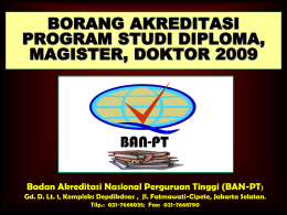EVALUASI UMUM 2007 RENCANA KERJA 2008 - FTSL-ITB