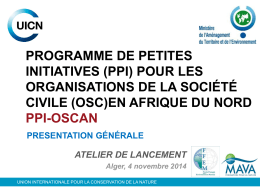 générale - PCPA Algérie