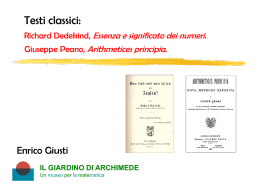 ppt - Dipartimento di Matematica "U. Dini"