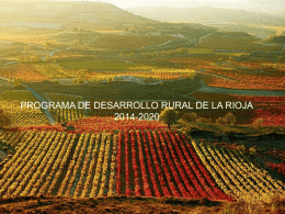 1 Programa de Desarrollo Rural en la Rioja