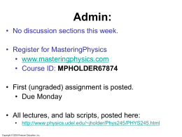 Lecture 2