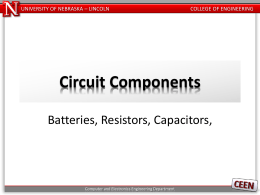 Resistors, Capacitors, Inductors