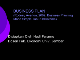 9_business plan PMW