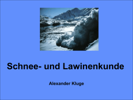 “Lawine”? - Alexander Kluge
