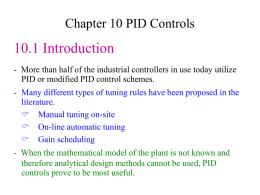 Design PID control
