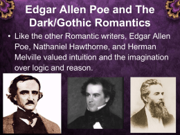 Poe and The Dark Romantics