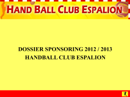 Forces - Handball Club Espalion