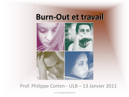 Burn-Out: concepts et processus