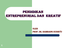 Slide Seminar Manajemen Pendidikan Entreprenurial dan