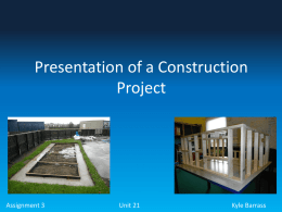 Project presentation Kyle