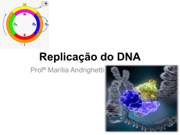 Replicação do DNA - Docente