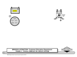 Briggs and Stratton Complex Tri Circuit Schematic