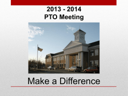 Communication - B Reed Henderson PTO
