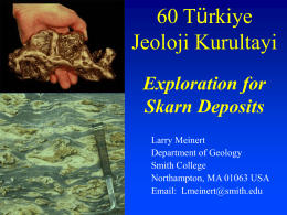Exploration for Skarn Deposits