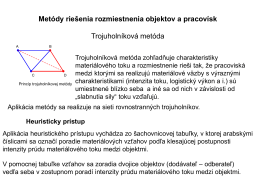 Trojuholnikova metoda