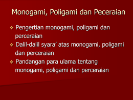 MonoPoligami - Blog IAIN Tulungagung