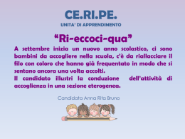 LEZIONE INFANZIA - Direzione Didattica statale 3&deg; Circolo di