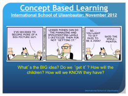 File - Concept-based learning in the PYP