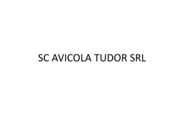 SC AVICOLA TUDOR SRL 1