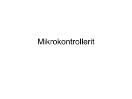 Mikrokontrollerit