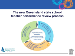 Teacher performance review process
