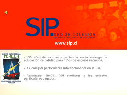 colegios_destino - SIP Red de Colegios