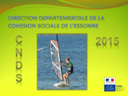 Presentation soirees d informations 2015