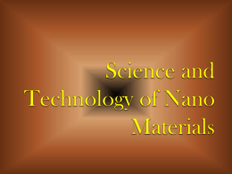 Nano Science