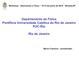 PUC-Rio - Instituto de Física / UFRJ