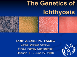 Genetics for the Dermatological Practice