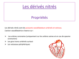 Les dérivés nitrés