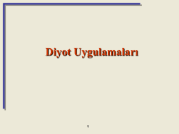 Diyotlar II - Erciyes Üniversitesi | Elektrik Elektronik Mühendisliği