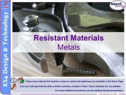 Metals