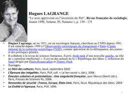 Hugues LAGRANGE