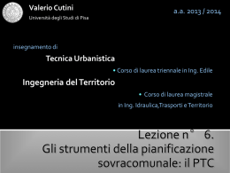 lezione 6 - Università degli Studi di Pisa