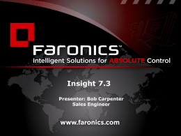 Faronics Insight - infotech
