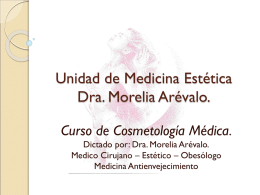 programa curso de cosmetologia medica