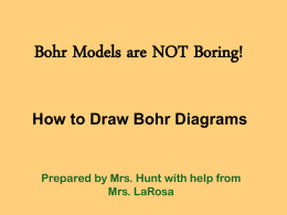 How to Draw Bohr Diagrams