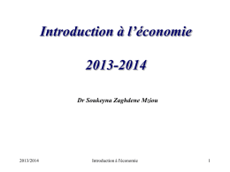 Introduction à l`économie 2002-2003 - Fichier
