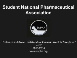 SNPhA National Office Presentation