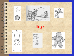 Colonial Games and Toys