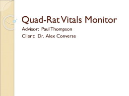 Quad-Rat Vitals Monitor