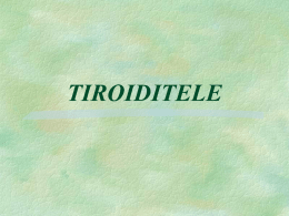 Tiroidite - OvidiusMD