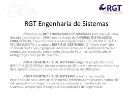 Apresentação Guilherme - RGT Engenharia de Sistemas