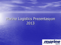 Kaydet - Marine Logistics