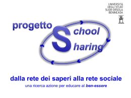 Progetto School Sharing