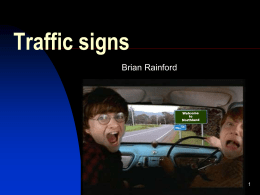 Traffic Signs, Brian Rainford, NZTA