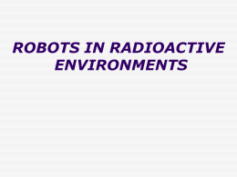 robots in radio-active environments