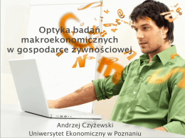 Prof. dr hab. A. Czyżewski, prof. zw. UEP