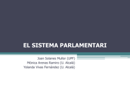 el sistema parlamentari